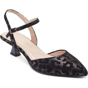 image:imageEasy Spirit Halyn Womens PumpBlackbronzeleopardsuede