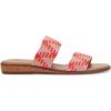 image:imageEasy Spirit Loyal Womens SandalPinknaturalraffiamulti