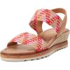 image:imageEasy Spirit Susana Womens SandalPinknaturalraffiamulti