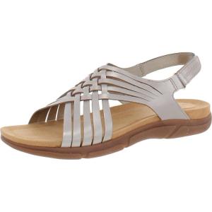 image:imageEasy Spirit Womens Mar SandalGold Metallic Leather