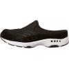 image:imageEasy Spirit Womens Traveltime MuleBlack White Suede