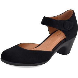 image:imageEasy Spirit Womens Clarice Mary Jane PumpBlack Suede