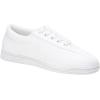 image:imageEasy Spirit Womens AP1 Leather Walking ShoeWhite Fabric