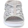 image:imageEasy Spirit Womens Traciee Slide SandalSilversnake