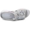 image:imageEasy Spirit Womens Traciee Slide SandalSilversnake