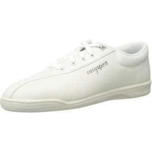 image:imageEasy Spirit Womens AP1 Leather Walking ShoeWhite Fabric