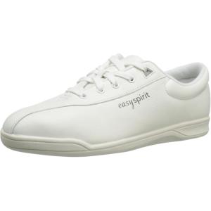 image:imageEasy Spirit Womens AP1 Leather Walking ShoeWhite Leather