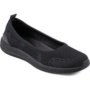 image:imageEasy Spirit Womens Glitz2 Ballet FlatsBlack Black Knit