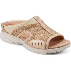 image:imageEasy Spirit Womens Traciee Slide SandalNaturalwovengold