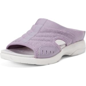 image:imageTraciee Slip On SandalsPurpleglittercanvas