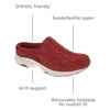 image:imageEasy Spirit Womens AP1 Sport Walking ShoesRed SuedeRed Sequin Boucle