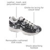 image:imageEasy Spirit Womens Romy Walking SneakersBlack White 8