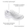 image:imageEasy Spirit Womens Romy Walking SneakersSilversilver
