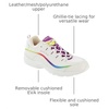 image:imageEasy Spirit Womens Romy Walking SneakersWhiterainbow