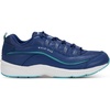 Navy Light Blue Leather