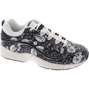 image:imageEasy Spirit Womens Romy Walking SneakersBlack White 8