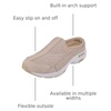 image:imageEasy Spirit Womens Traveltime ClogsLight Natural SuedeWhite