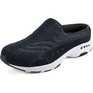 image:imageEasy Spirit Womens Traveltime ClogsNavyWhite Suede