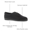 image:imageEasy Spirit AP2 Womens OxfordBlackmicrofiber