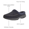 image:imageEasy Spirit Womens Travel Slip 2 Faux Fur Slip On Mule SlippersDark Blue