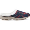 image:imageEasy Spirit Womens Travelslip IndoorOutdoor Slipper Navy Plaid 403 95M