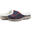 image:imageEasy Spirit Womens Travelslip IndoorOutdoor Slipper Navy Plaid 403 95M