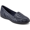 Navy-woven
